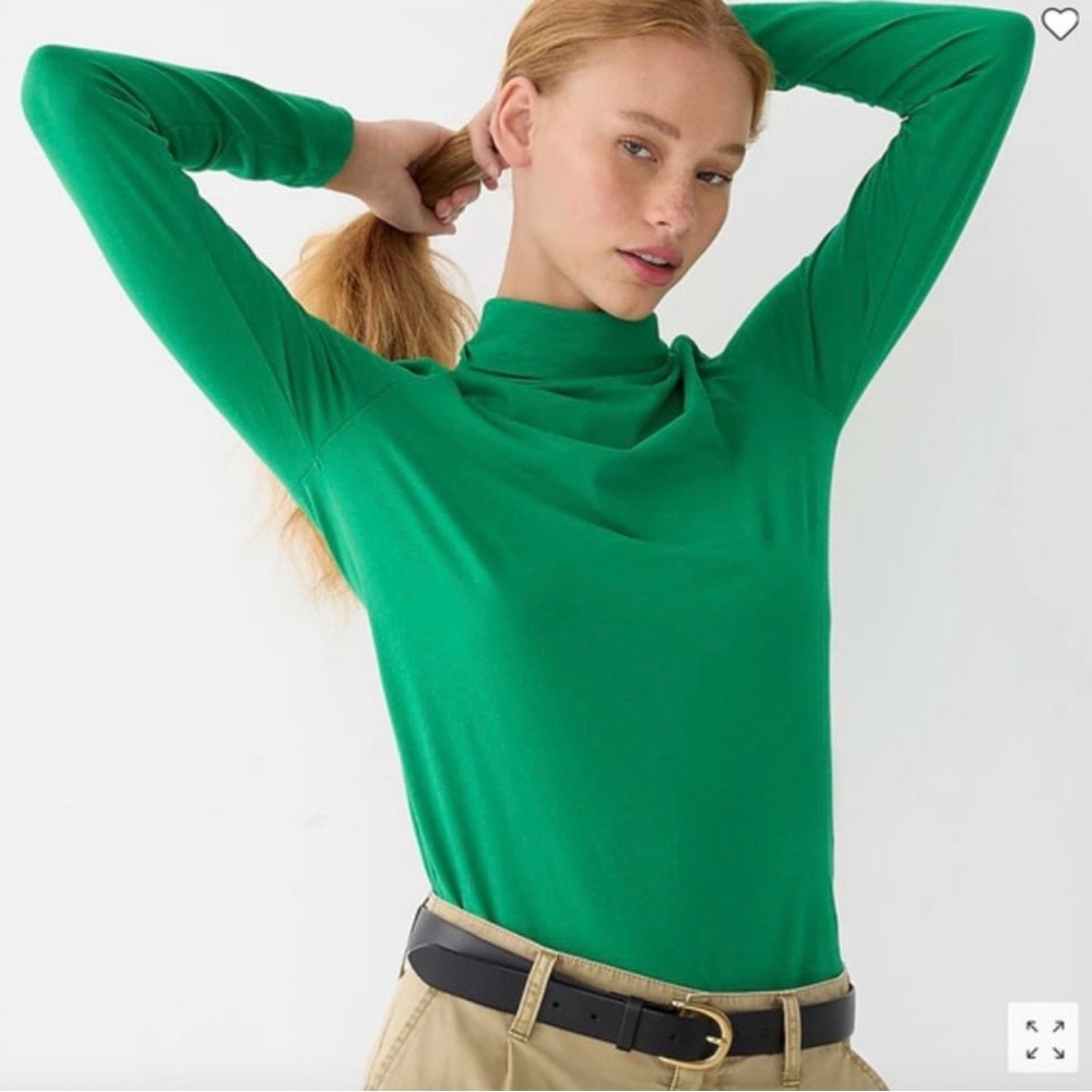 J.Crew Tissue Turtleneck Women Top